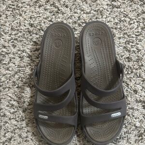 Crocs Black Sandals